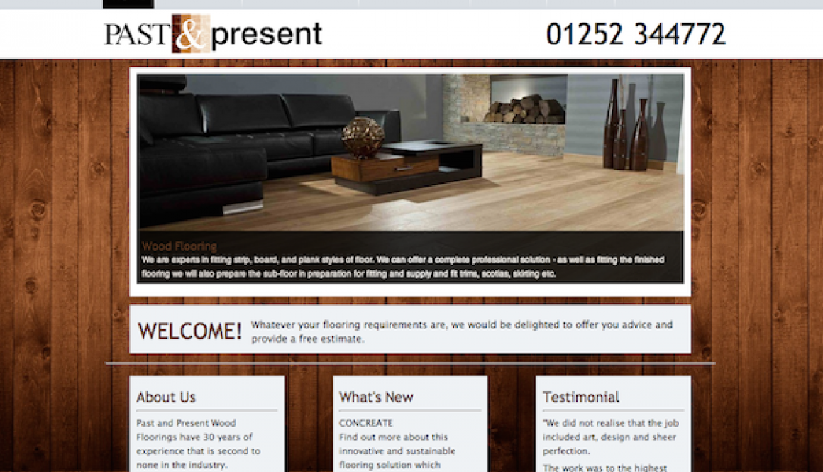 Past and Present Flooring Website