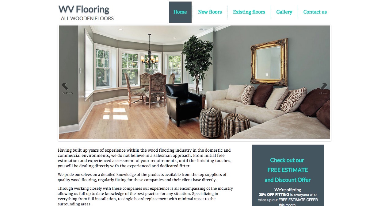 WVFlooring Website 2015 WVFlooring Website 2015